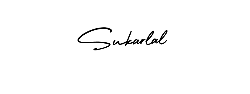 It looks lik you need a new signature style for name Sukarlal. Design unique handwritten (AmerikaSignatureDemo-Regular) signature with our free signature maker in just a few clicks. Sukarlal signature style 3 images and pictures png