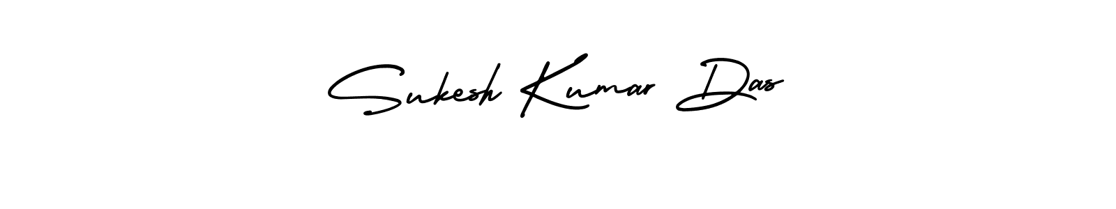Make a beautiful signature design for name Sukesh Kumar Das. With this signature (AmerikaSignatureDemo-Regular) style, you can create a handwritten signature for free. Sukesh Kumar Das signature style 3 images and pictures png