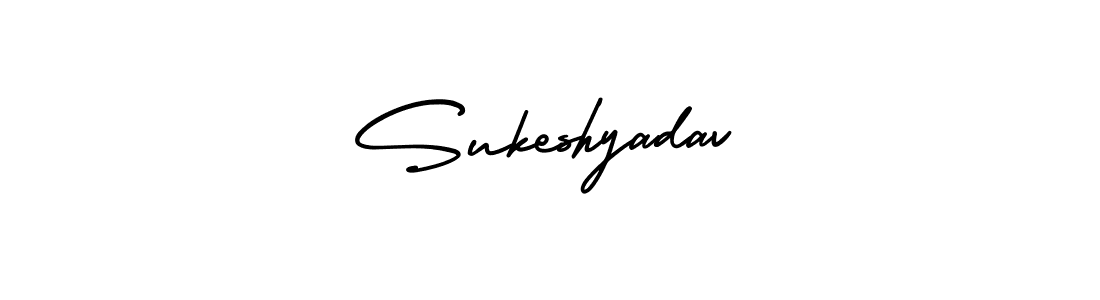 It looks lik you need a new signature style for name Sukeshyadav. Design unique handwritten (AmerikaSignatureDemo-Regular) signature with our free signature maker in just a few clicks. Sukeshyadav signature style 3 images and pictures png