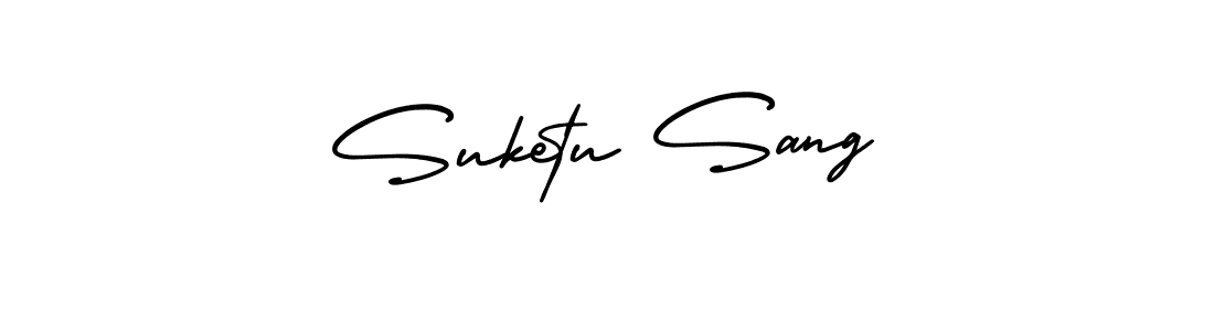 Create a beautiful signature design for name Suketu Sang. With this signature (AmerikaSignatureDemo-Regular) fonts, you can make a handwritten signature for free. Suketu Sang signature style 3 images and pictures png