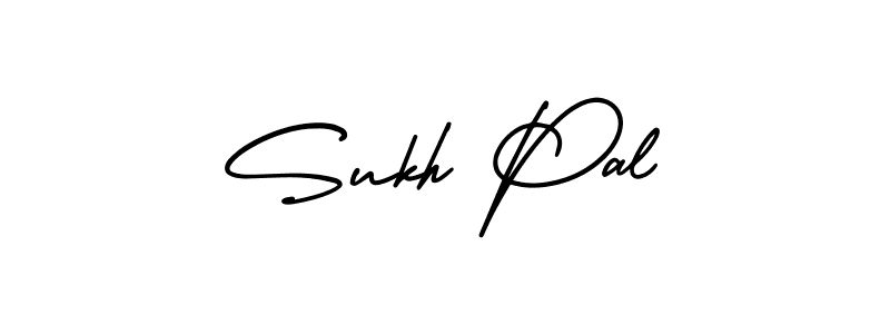 How to Draw Sukh Pal signature style? AmerikaSignatureDemo-Regular is a latest design signature styles for name Sukh Pal. Sukh Pal signature style 3 images and pictures png