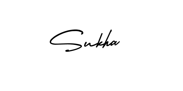 Make a beautiful signature design for name Sukha . Use this online signature maker to create a handwritten signature for free. Sukha  signature style 3 images and pictures png