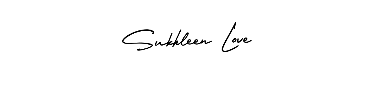 How to make Sukhleen Love signature? AmerikaSignatureDemo-Regular is a professional autograph style. Create handwritten signature for Sukhleen Love name. Sukhleen Love signature style 3 images and pictures png