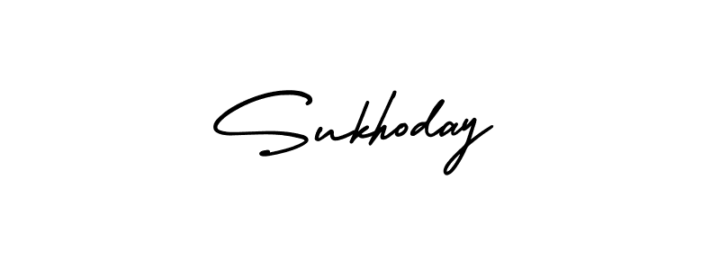 Make a beautiful signature design for name Sukhoday. With this signature (AmerikaSignatureDemo-Regular) style, you can create a handwritten signature for free. Sukhoday signature style 3 images and pictures png