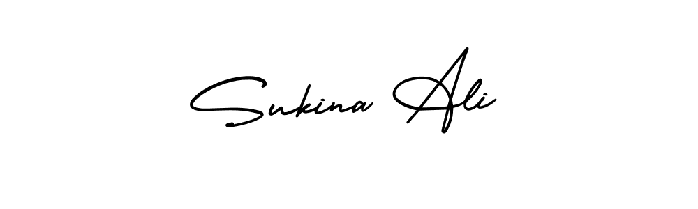 if you are searching for the best signature style for your name Sukina Ali. so please give up your signature search. here we have designed multiple signature styles  using AmerikaSignatureDemo-Regular. Sukina Ali signature style 3 images and pictures png