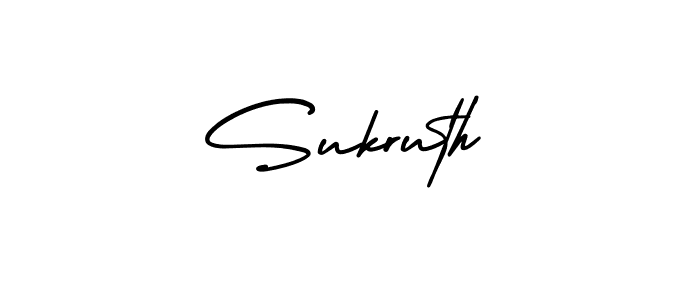 Also You can easily find your signature by using the search form. We will create Sukruth name handwritten signature images for you free of cost using AmerikaSignatureDemo-Regular sign style. Sukruth signature style 3 images and pictures png