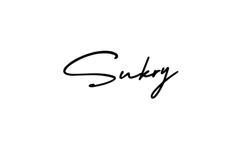 if you are searching for the best signature style for your name Sukry. so please give up your signature search. here we have designed multiple signature styles  using AmerikaSignatureDemo-Regular. Sukry signature style 3 images and pictures png