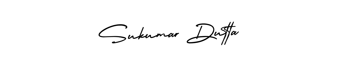 Design your own signature with our free online signature maker. With this signature software, you can create a handwritten (AmerikaSignatureDemo-Regular) signature for name Sukumar Dutta. Sukumar Dutta signature style 3 images and pictures png