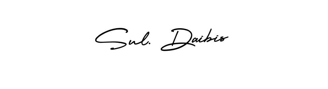 Also You can easily find your signature by using the search form. We will create Sul. Daibis name handwritten signature images for you free of cost using AmerikaSignatureDemo-Regular sign style. Sul. Daibis signature style 3 images and pictures png