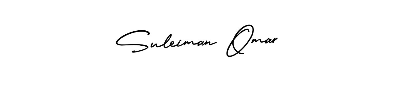 Also we have Suleiman Omar name is the best signature style. Create professional handwritten signature collection using AmerikaSignatureDemo-Regular autograph style. Suleiman Omar signature style 3 images and pictures png