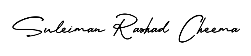 Give your name Suleiman Rashad Cheema an exquisite flair with the AmerikaSignatureDemo-Regular script font. Ideal for contracts, resumes, and formal letterheads. Suleiman Rashad Cheema signature style 3 images and pictures png