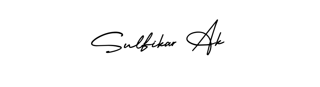 Also we have Sulfikar Ak name is the best signature style. Create professional handwritten signature collection using AmerikaSignatureDemo-Regular autograph style. Sulfikar Ak signature style 3 images and pictures png