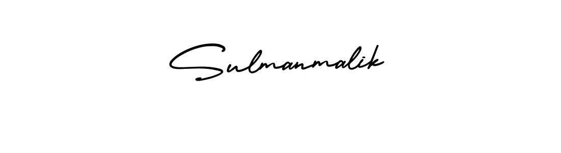 Create a beautiful signature design for name Sulmanmalik. With this signature (AmerikaSignatureDemo-Regular) fonts, you can make a handwritten signature for free. Sulmanmalik signature style 3 images and pictures png