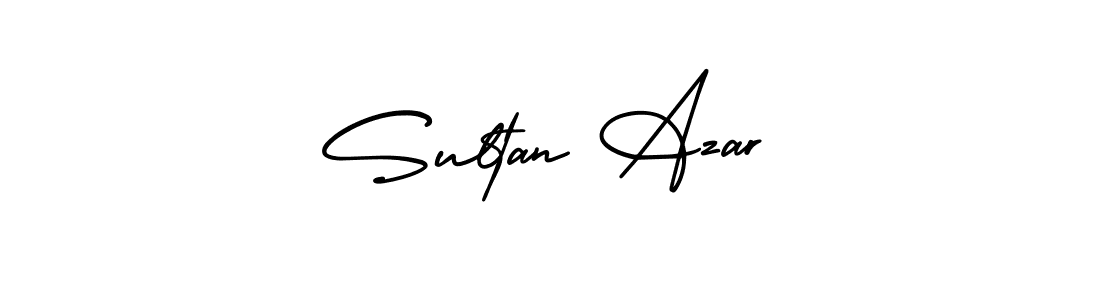 Use a signature maker to create a handwritten signature online. With this signature software, you can design (AmerikaSignatureDemo-Regular) your own signature for name Sultan Azar. Sultan Azar signature style 3 images and pictures png