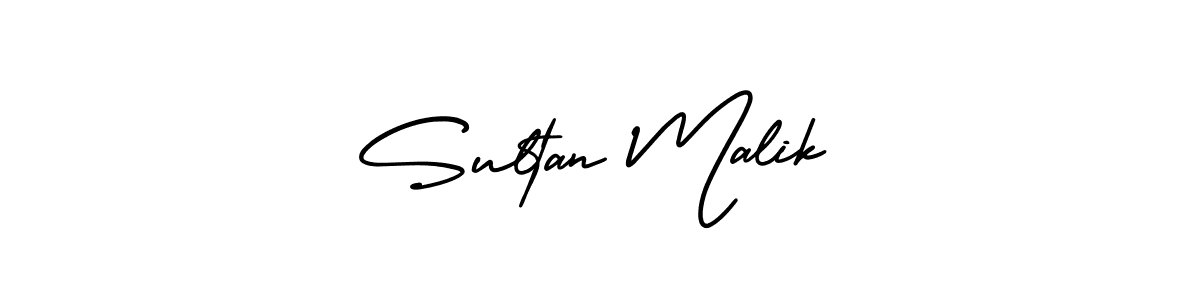 How to Draw Sultan Malik signature style? AmerikaSignatureDemo-Regular is a latest design signature styles for name Sultan Malik. Sultan Malik signature style 3 images and pictures png