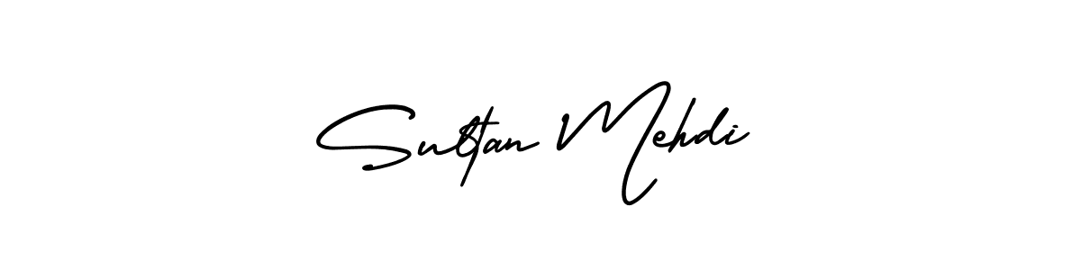 Design your own signature with our free online signature maker. With this signature software, you can create a handwritten (AmerikaSignatureDemo-Regular) signature for name Sultan Mehdi. Sultan Mehdi signature style 3 images and pictures png