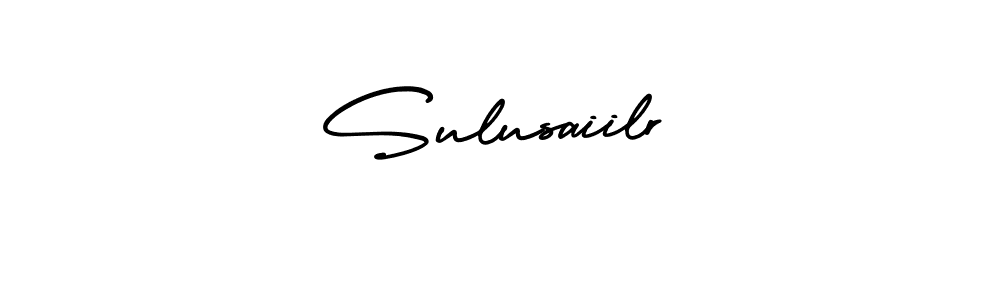 How to Draw Sulusaiilr signature style? AmerikaSignatureDemo-Regular is a latest design signature styles for name Sulusaiilr. Sulusaiilr signature style 3 images and pictures png