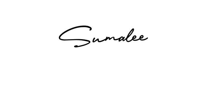 It looks lik you need a new signature style for name Sumalee. Design unique handwritten (AmerikaSignatureDemo-Regular) signature with our free signature maker in just a few clicks. Sumalee signature style 3 images and pictures png