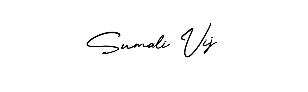 Similarly AmerikaSignatureDemo-Regular is the best handwritten signature design. Signature creator online .You can use it as an online autograph creator for name Sumali Vij. Sumali Vij signature style 3 images and pictures png