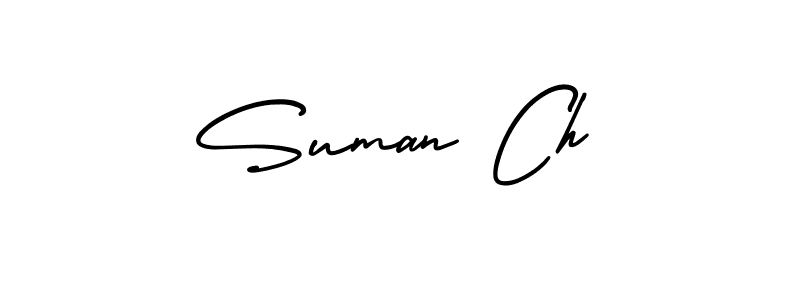 Best and Professional Signature Style for Suman Ch. AmerikaSignatureDemo-Regular Best Signature Style Collection. Suman Ch signature style 3 images and pictures png