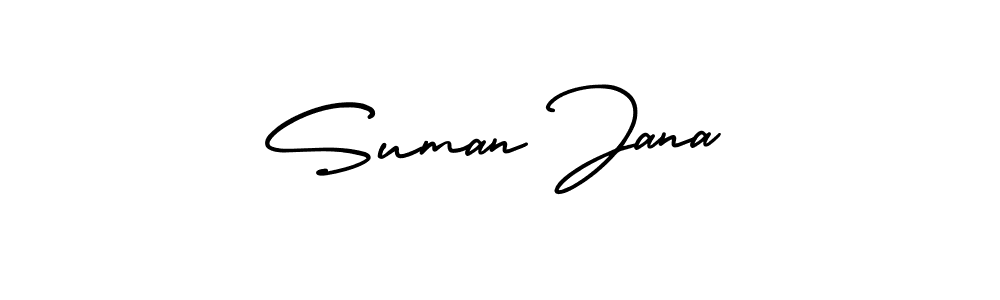 Similarly AmerikaSignatureDemo-Regular is the best handwritten signature design. Signature creator online .You can use it as an online autograph creator for name Suman Jana. Suman Jana signature style 3 images and pictures png