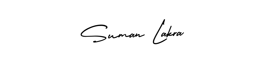 Similarly AmerikaSignatureDemo-Regular is the best handwritten signature design. Signature creator online .You can use it as an online autograph creator for name Suman Lakra. Suman Lakra signature style 3 images and pictures png