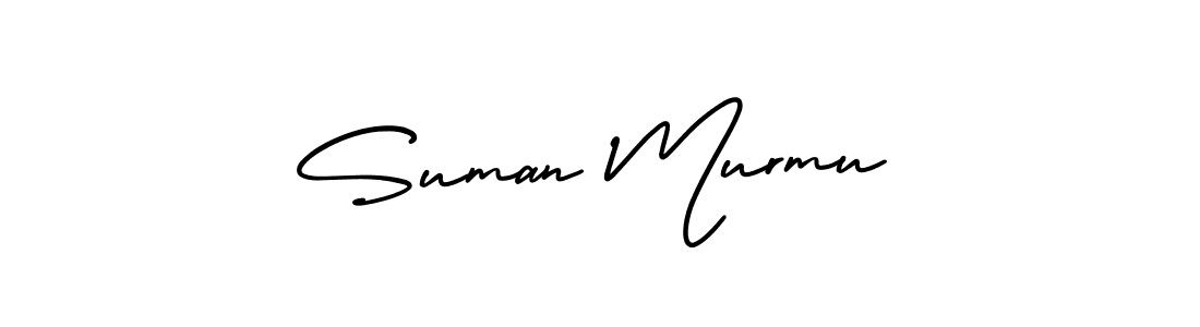 Design your own signature with our free online signature maker. With this signature software, you can create a handwritten (AmerikaSignatureDemo-Regular) signature for name Suman Murmu. Suman Murmu signature style 3 images and pictures png