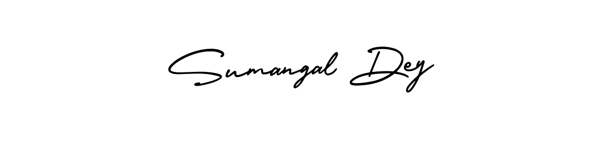 How to Draw Sumangal Dey signature style? AmerikaSignatureDemo-Regular is a latest design signature styles for name Sumangal Dey. Sumangal Dey signature style 3 images and pictures png