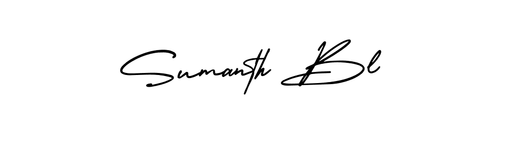 See photos of Sumanth Bl official signature by Spectra . Check more albums & portfolios. Read reviews & check more about AmerikaSignatureDemo-Regular font. Sumanth Bl signature style 3 images and pictures png