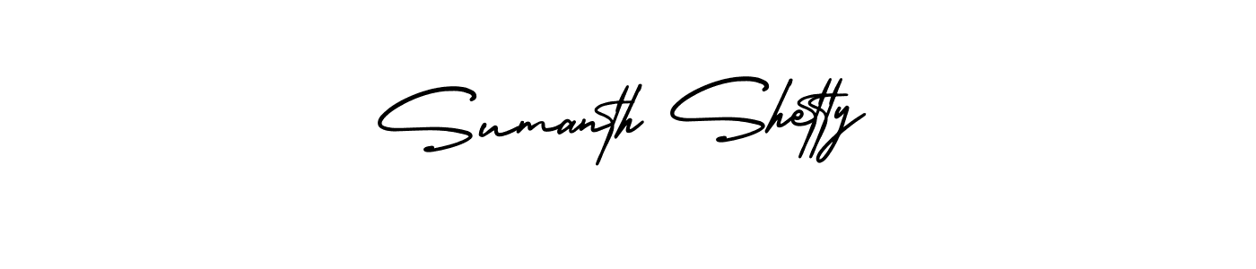 if you are searching for the best signature style for your name Sumanth Shetty. so please give up your signature search. here we have designed multiple signature styles  using AmerikaSignatureDemo-Regular. Sumanth Shetty signature style 3 images and pictures png