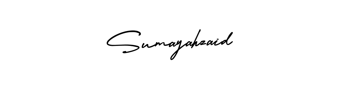 AmerikaSignatureDemo-Regular is a professional signature style that is perfect for those who want to add a touch of class to their signature. It is also a great choice for those who want to make their signature more unique. Get Sumayahzaid name to fancy signature for free. Sumayahzaid signature style 3 images and pictures png
