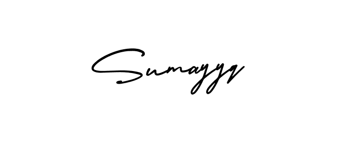 Also we have Sumayyq name is the best signature style. Create professional handwritten signature collection using AmerikaSignatureDemo-Regular autograph style. Sumayyq signature style 3 images and pictures png