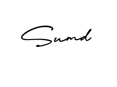 Similarly AmerikaSignatureDemo-Regular is the best handwritten signature design. Signature creator online .You can use it as an online autograph creator for name Sumd. Sumd signature style 3 images and pictures png