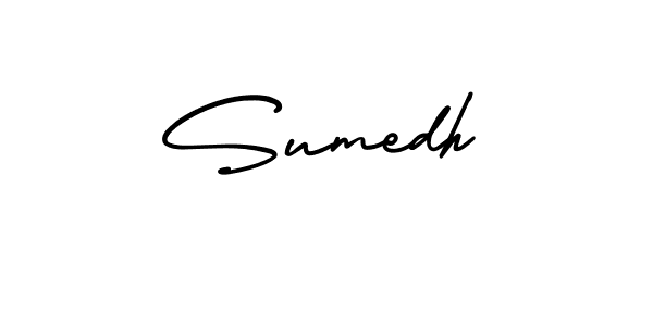 Also we have Sumedh name is the best signature style. Create professional handwritten signature collection using AmerikaSignatureDemo-Regular autograph style. Sumedh signature style 3 images and pictures png