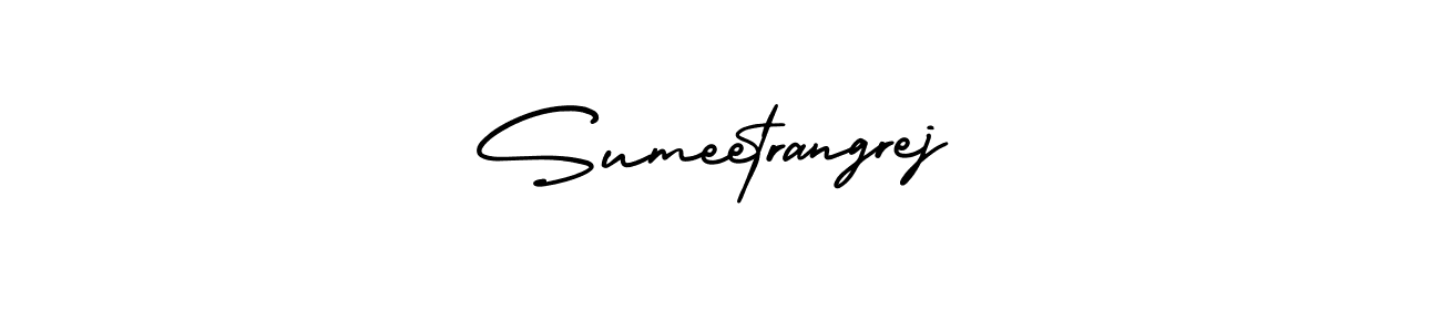 Sumeetrangrej stylish signature style. Best Handwritten Sign (AmerikaSignatureDemo-Regular) for my name. Handwritten Signature Collection Ideas for my name Sumeetrangrej. Sumeetrangrej signature style 3 images and pictures png