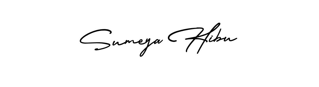 How to make Sumeya Hibu signature? AmerikaSignatureDemo-Regular is a professional autograph style. Create handwritten signature for Sumeya Hibu name. Sumeya Hibu signature style 3 images and pictures png