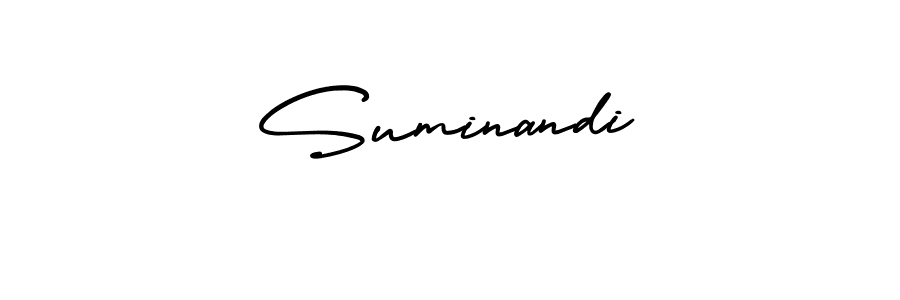 How to Draw Suminandi signature style? AmerikaSignatureDemo-Regular is a latest design signature styles for name Suminandi. Suminandi signature style 3 images and pictures png