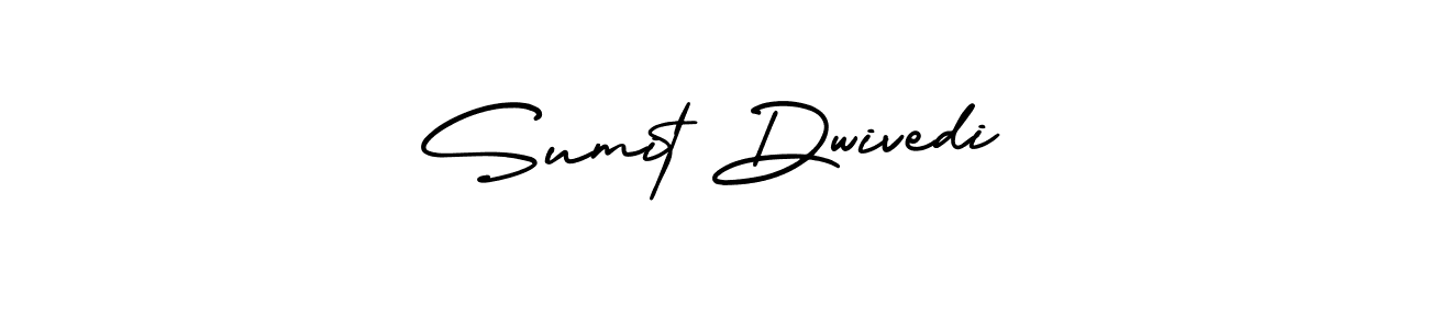 Make a beautiful signature design for name Sumit Dwivedi. With this signature (AmerikaSignatureDemo-Regular) style, you can create a handwritten signature for free. Sumit Dwivedi signature style 3 images and pictures png