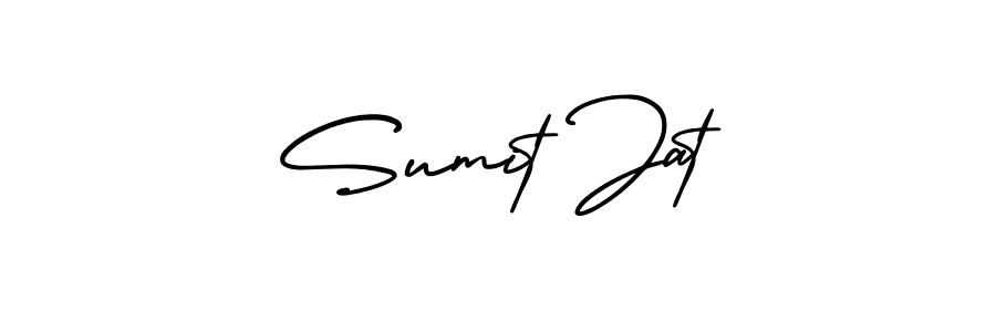 Best and Professional Signature Style for Sumit Jat. AmerikaSignatureDemo-Regular Best Signature Style Collection. Sumit Jat signature style 3 images and pictures png
