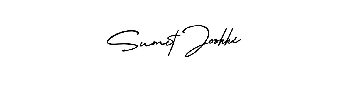 Use a signature maker to create a handwritten signature online. With this signature software, you can design (AmerikaSignatureDemo-Regular) your own signature for name Sumit Joshhi. Sumit Joshhi signature style 3 images and pictures png