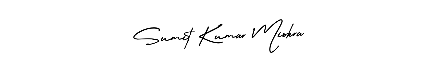 The best way (AmerikaSignatureDemo-Regular) to make a short signature is to pick only two or three words in your name. The name Sumit Kumar Mishra include a total of six letters. For converting this name. Sumit Kumar Mishra signature style 3 images and pictures png