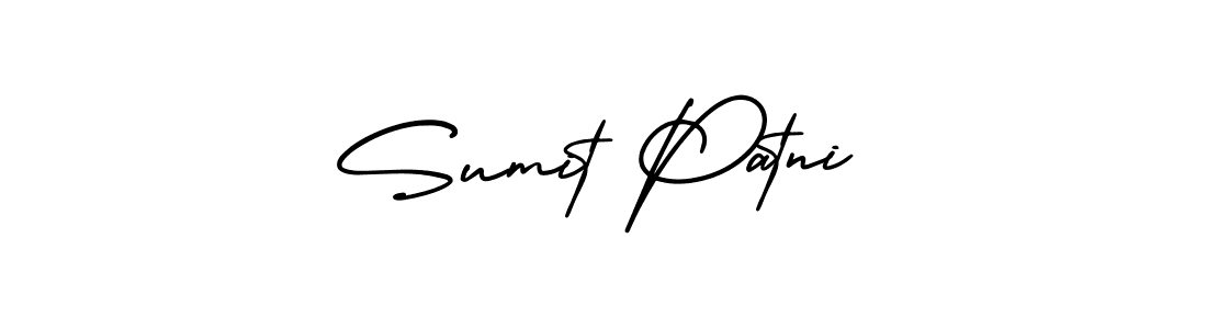 Also we have Sumit Patni name is the best signature style. Create professional handwritten signature collection using AmerikaSignatureDemo-Regular autograph style. Sumit Patni signature style 3 images and pictures png