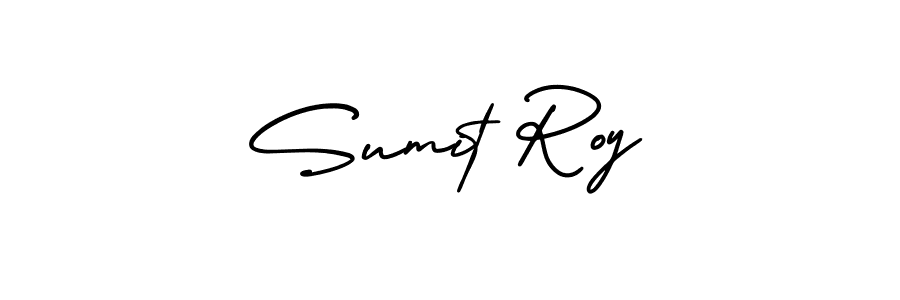 How to Draw Sumit Roy signature style? AmerikaSignatureDemo-Regular is a latest design signature styles for name Sumit Roy. Sumit Roy signature style 3 images and pictures png