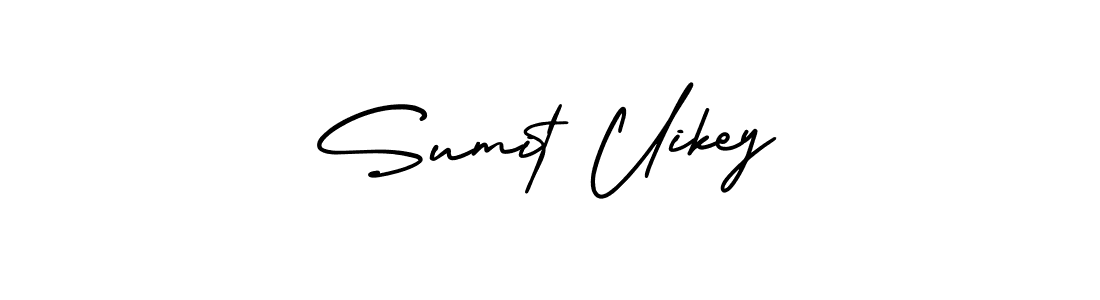 Make a beautiful signature design for name Sumit Uikey. With this signature (AmerikaSignatureDemo-Regular) style, you can create a handwritten signature for free. Sumit Uikey signature style 3 images and pictures png