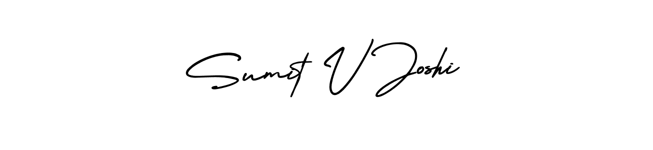 Once you've used our free online signature maker to create your best signature AmerikaSignatureDemo-Regular style, it's time to enjoy all of the benefits that Sumit V Joshi name signing documents. Sumit V Joshi signature style 3 images and pictures png