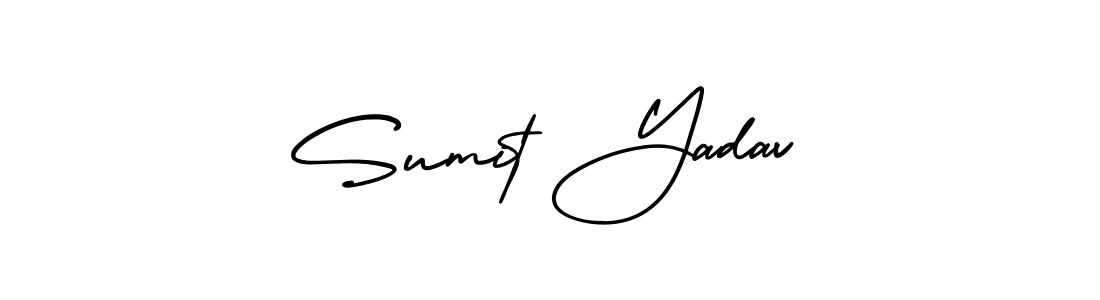 AmerikaSignatureDemo-Regular is a professional signature style that is perfect for those who want to add a touch of class to their signature. It is also a great choice for those who want to make their signature more unique. Get Sumit Yadav name to fancy signature for free. Sumit Yadav signature style 3 images and pictures png