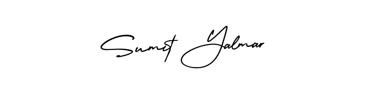 It looks lik you need a new signature style for name Sumit Yalmar. Design unique handwritten (AmerikaSignatureDemo-Regular) signature with our free signature maker in just a few clicks. Sumit Yalmar signature style 3 images and pictures png