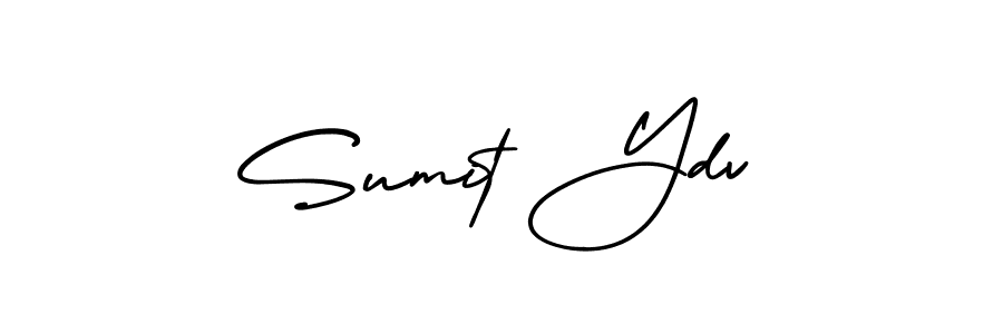 Best and Professional Signature Style for Sumit Ydv. AmerikaSignatureDemo-Regular Best Signature Style Collection. Sumit Ydv signature style 3 images and pictures png