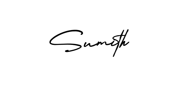 Best and Professional Signature Style for Sumith. AmerikaSignatureDemo-Regular Best Signature Style Collection. Sumith signature style 3 images and pictures png