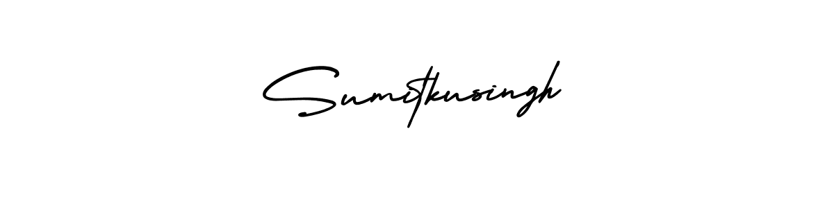 AmerikaSignatureDemo-Regular is a professional signature style that is perfect for those who want to add a touch of class to their signature. It is also a great choice for those who want to make their signature more unique. Get Sumitkusingh name to fancy signature for free. Sumitkusingh signature style 3 images and pictures png